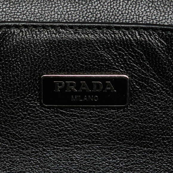 PRADA Pink Leather Saffiano Shoulder Bag - Picture 7 of 11